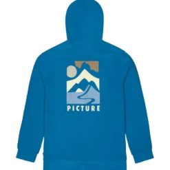 Felpa Picture Kenoma Zip Serenity Blue