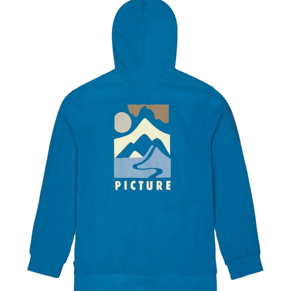 Felpa Picture Kenoma Zip Serenity Blue