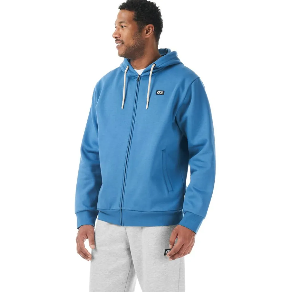 Felpa Picture Yorra Zip Serenity Blue