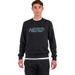 Felpa Rossignol New Hero Crew Neck Black