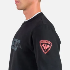 Felpa Rossignol New Hero Crew Neck Black