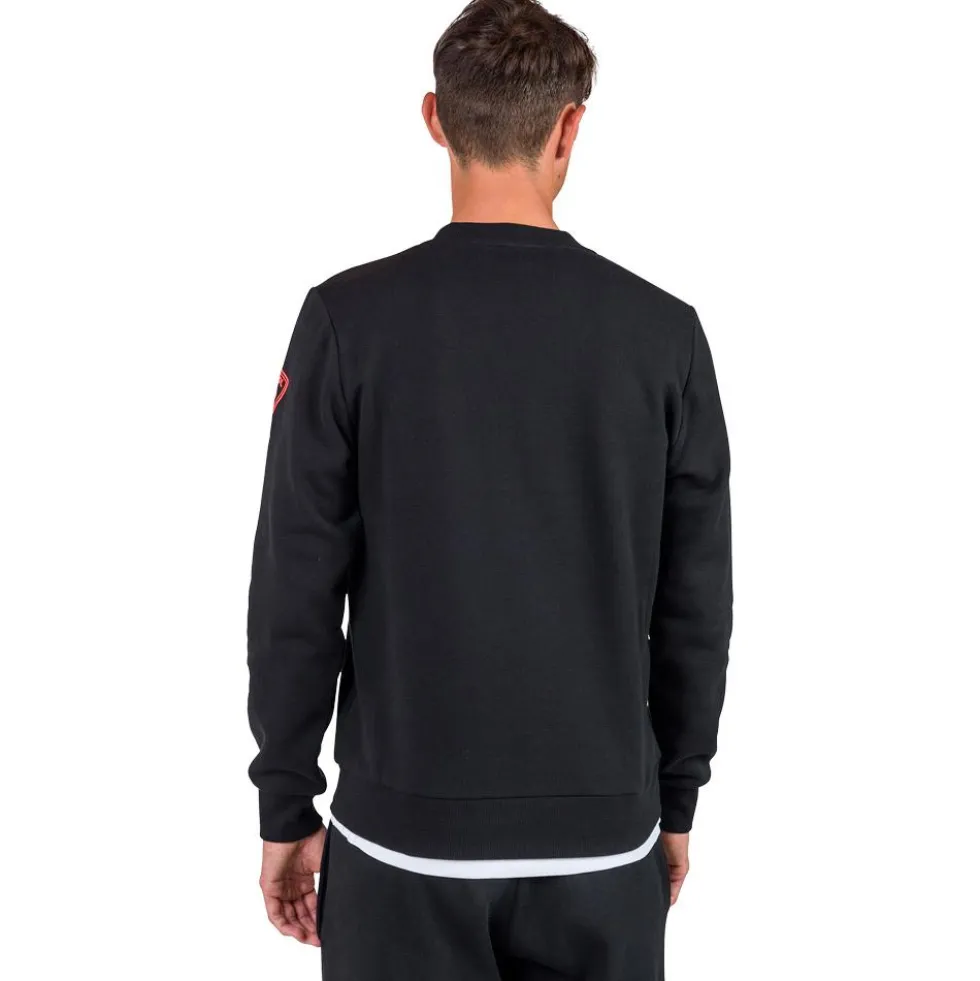 Felpa Rossignol New Hero Crew Neck Black