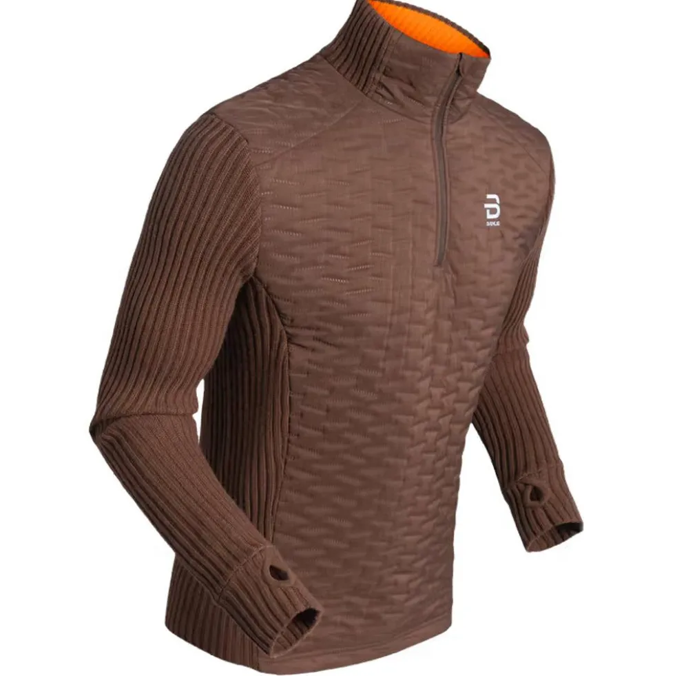 Felpa Sportswear Bjorn Daehlie Half Zip Comfy 2.0 Cappuccino
