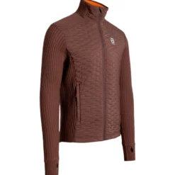 Felpa Sportswear Bjorn Daehlie Full Zip Comfy Cappuccino