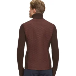 Felpa Sportswear Bjorn Daehlie Full Zip Comfy Cappuccino