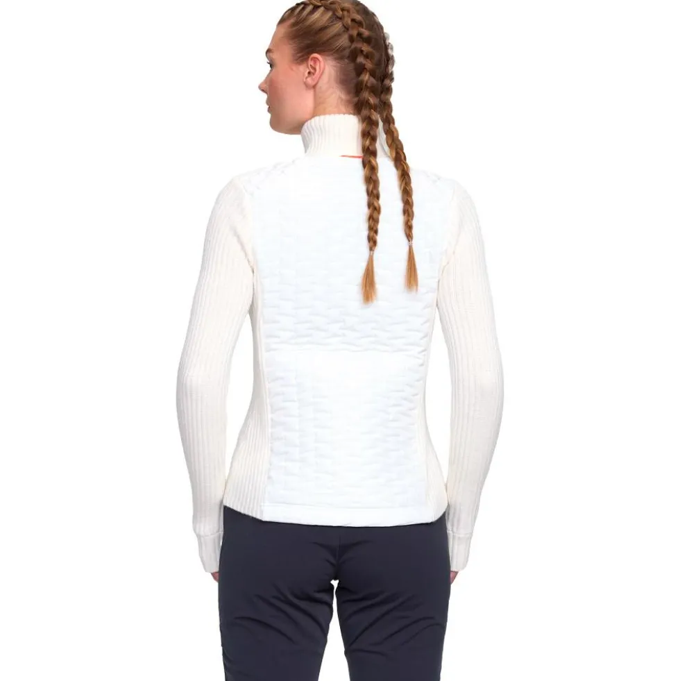 Felpa Sportswear Bjorn Daehlie Full Zip Comfy Wmn Snow White