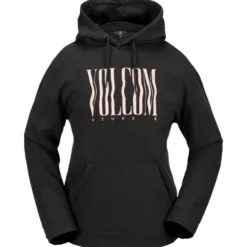 Felpa Volcom Essential Hoodie Women Black