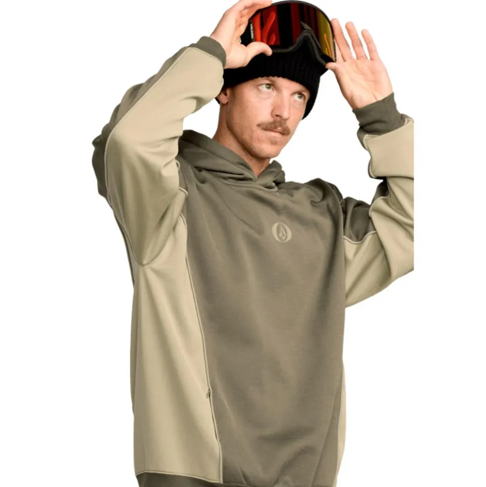 Felpa Volcom Vital Hydro Pull Over Military