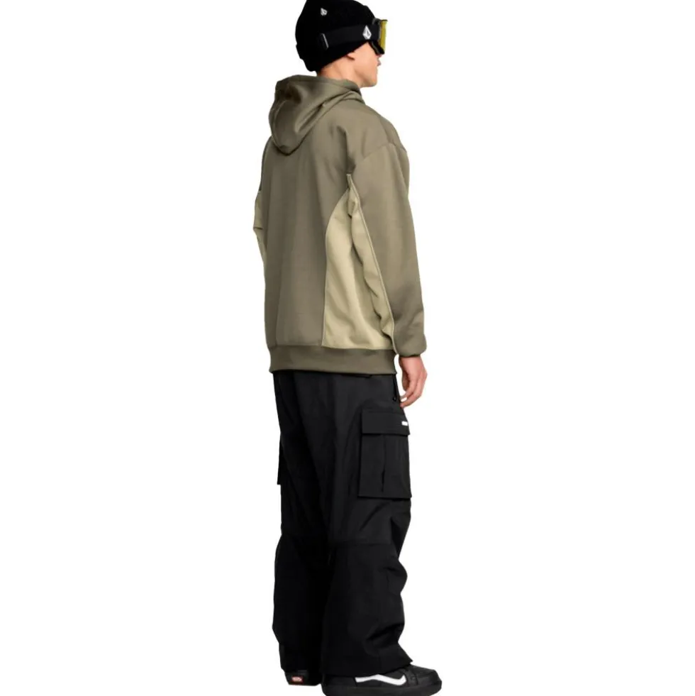 Felpa Volcom Vital Hydro Pull Over Military