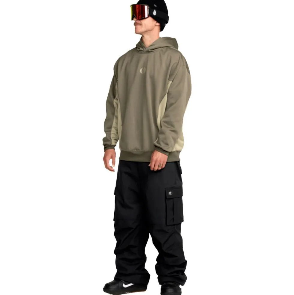 Felpa Volcom Vital Hydro Pull Over Military