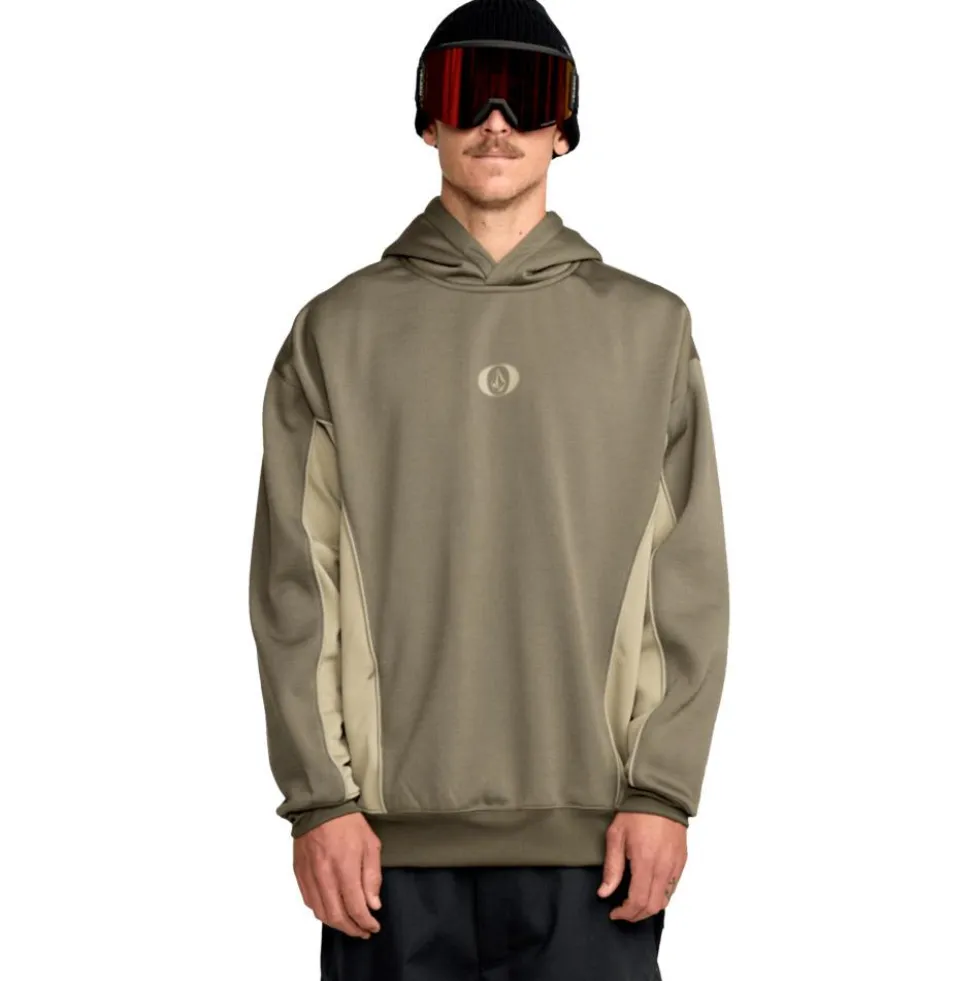 Felpa Volcom Vital Hydro Pull Over Military