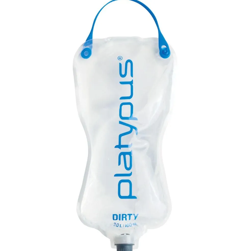 Filtri a gravitazione Platypus QuickDraw 3L Gravity Filter System Translucide Blue