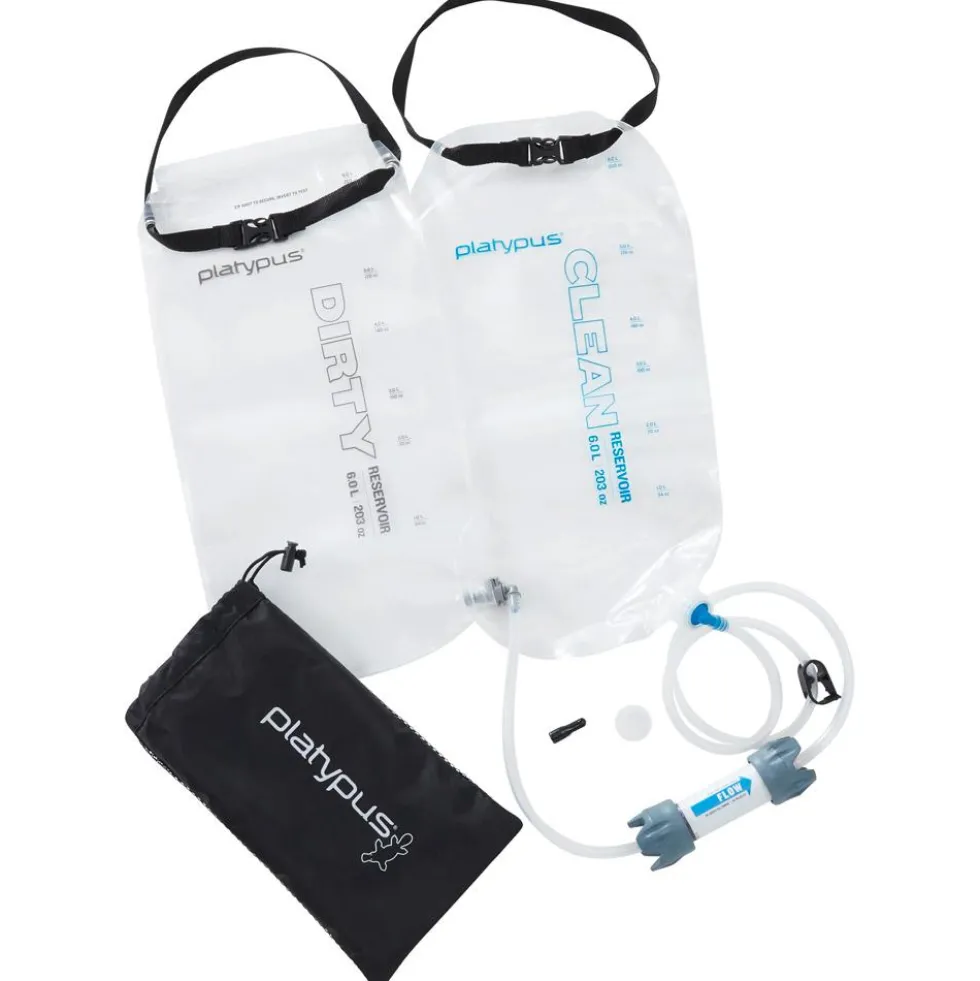 Filtri a gravitazione Platypus GravityWorks System 6L Translucide