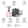 Fornelli MSR Pocket Rocket Deluxe Stove Kit