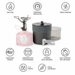 Fornelli MSR Pocket Rocket Deluxe Stove Kit