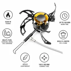 Fornelli Optimus Polaris Optifuel Black Edition