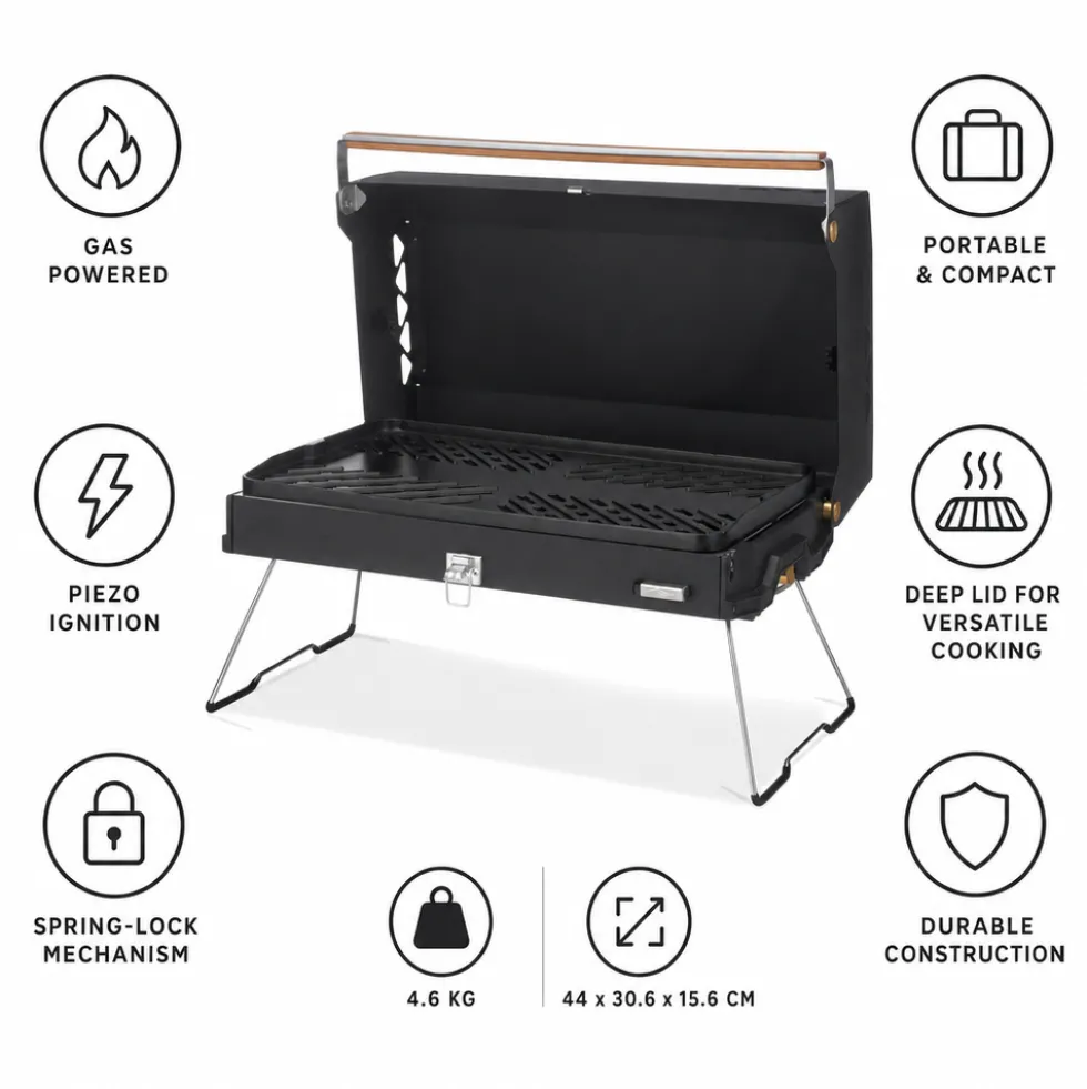 Fornelli Primus Kuchoma Grill Black