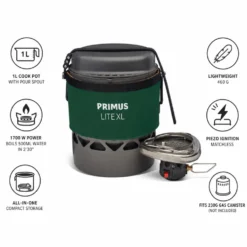 Fornelli Primus Lite XL Stove System Green