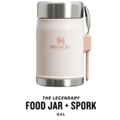 Gavette Stanley The Legendary Food Jar + Spork 0.4L Rose Quartz