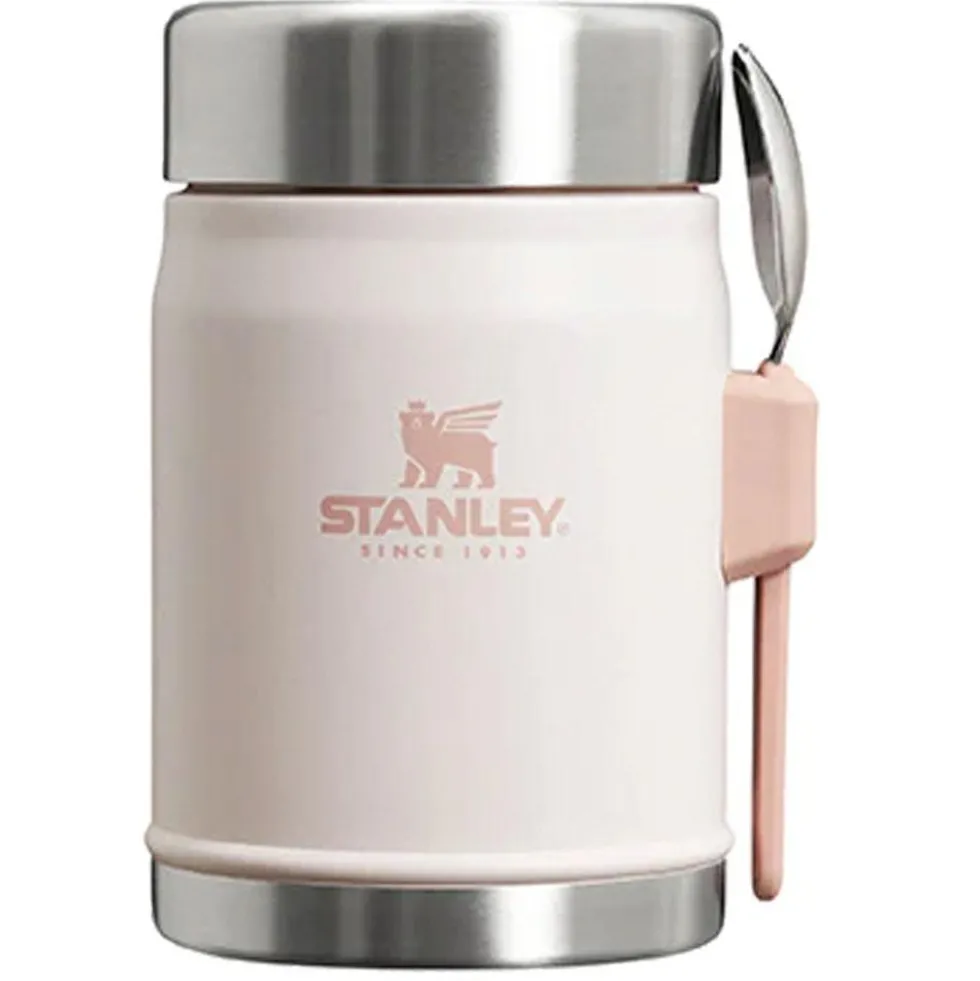 Gavette Stanley The Legendary Food Jar + Spork 0.4L Rose Quartz