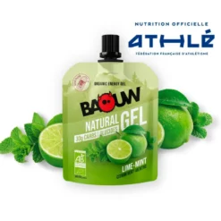 Gel energetici Baouw Gel Naturel Bio 85 g. Citron Vert Menthe