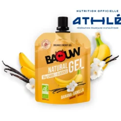 Gel energetici Baouw Gel Naturel Bio 85 g. Banane Vanille