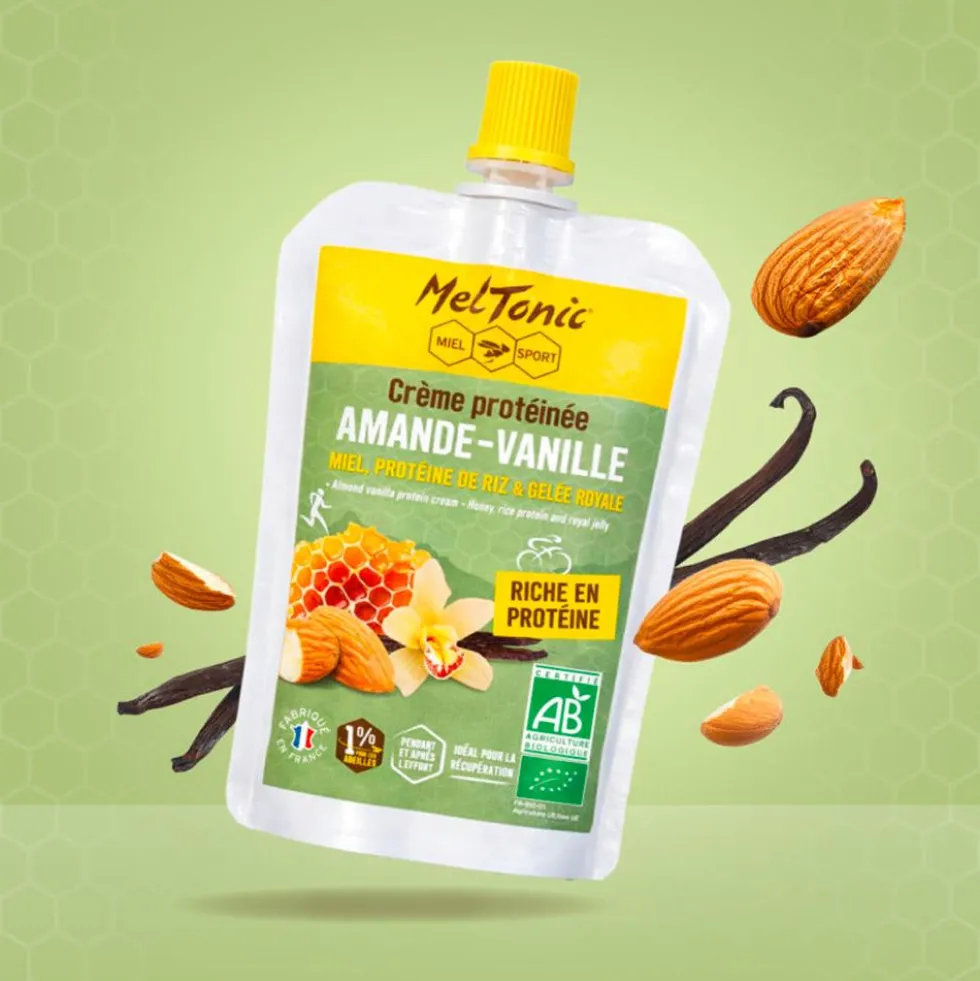Gel energetici Meltonic Crème Protéinée Bio Amande Vanille