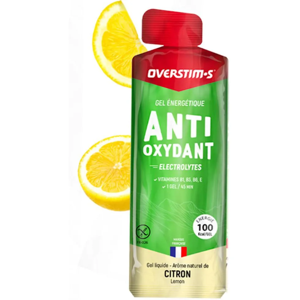 Gel energetici Overstims Antioxydant 34 g. Citron
