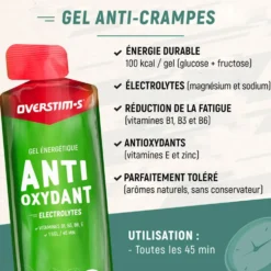 Gel energetici Overstims Antioxydant 34 g. Citron