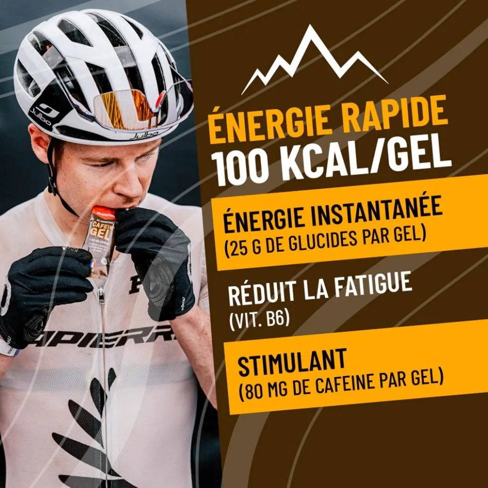 Gel energetici Overstims Gel Cafeine Café