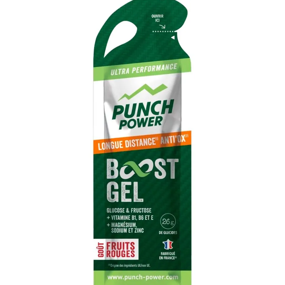 Gel energetici Punch Power Gel Longue Distance Anti'Ox 40 g Fruits Rouges