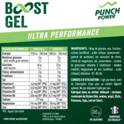 Gel energetici Punch Power Gel Longue Distance Anti'Ox 40 g Fruits Rouges
