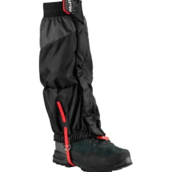 Ghette Millet High Route Gaiters Black Red
