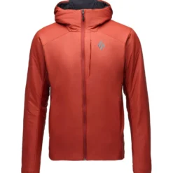Giacca da alpinismo Black Diamond M First Light Hybrid Hoody Iron Red