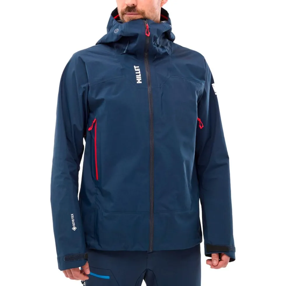 Giacca da alpinismo Millet Kamet Gtx Jacket M Saphir