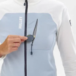 Giacca da alpinismo Millet Trilogy Lightgrid Jacket W Iceberg Foggy Dew