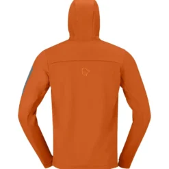 Giacca da alpinismo Norrona Falketind Warm 2 Stretch Hood M Gold Flame