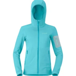 Giacca da alpinismo Norrona Falketind Warm 2 Stretch Hood Brittany Blue