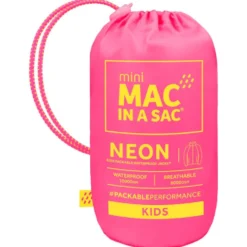 Giacca da pioggia MAC IN A SAC Mias Mini Neon Pink