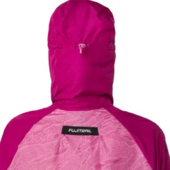 Giacca da trail Asics W Fujitrail Packable Jacket Berry Blackberry