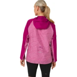 Giacca da trail Asics W Fujitrail Packable Jacket Berry Blackberry