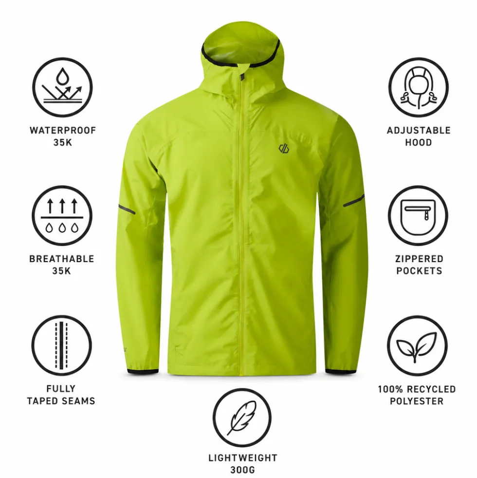 Giacca da trail DARE2B Ultra Light Fragile Sprout