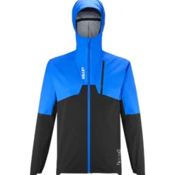 Giacca da trail Millet Intense Pro 2,5L Jacket M Black Icon Blue