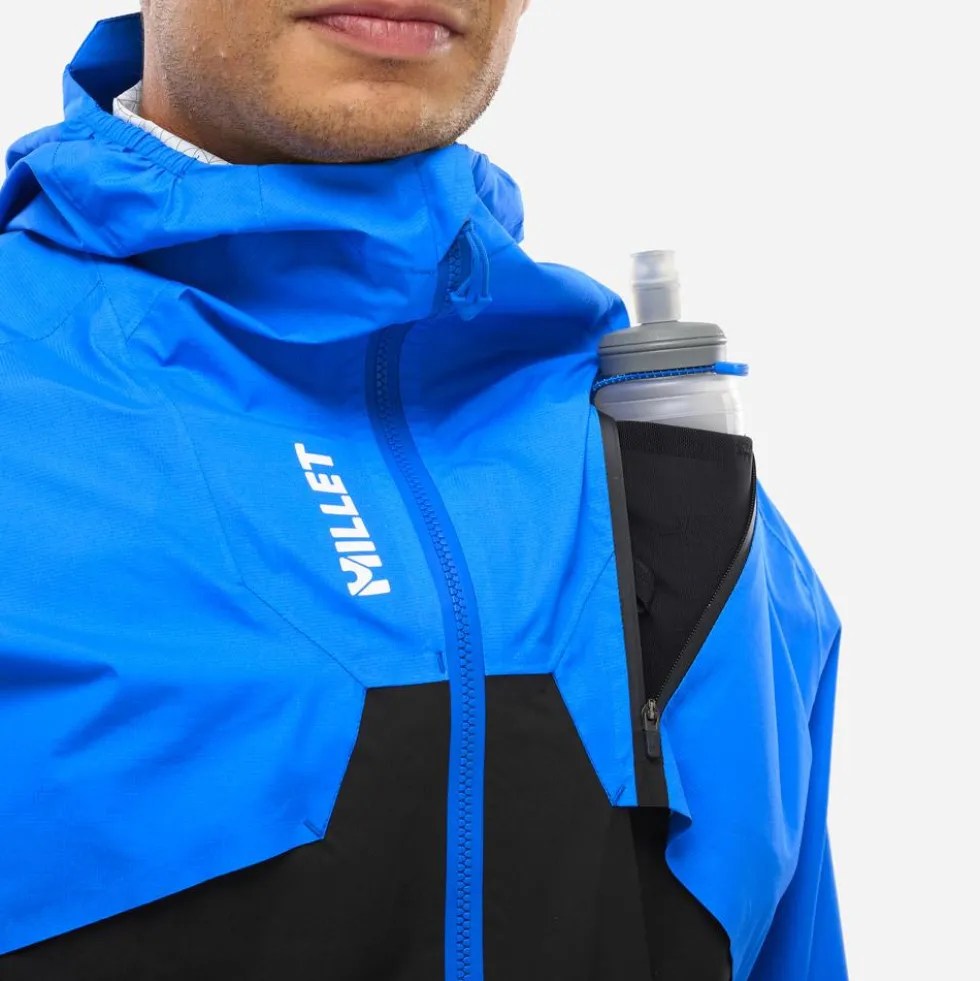 Giacca da trail Millet Intense Pro 2,5L Jacket M Black Icon Blue