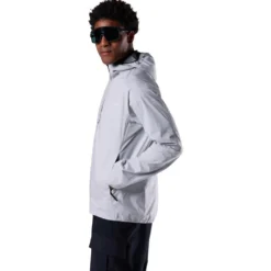 Giacca da trail Rossignol Rainproof 2.5L Light Grey