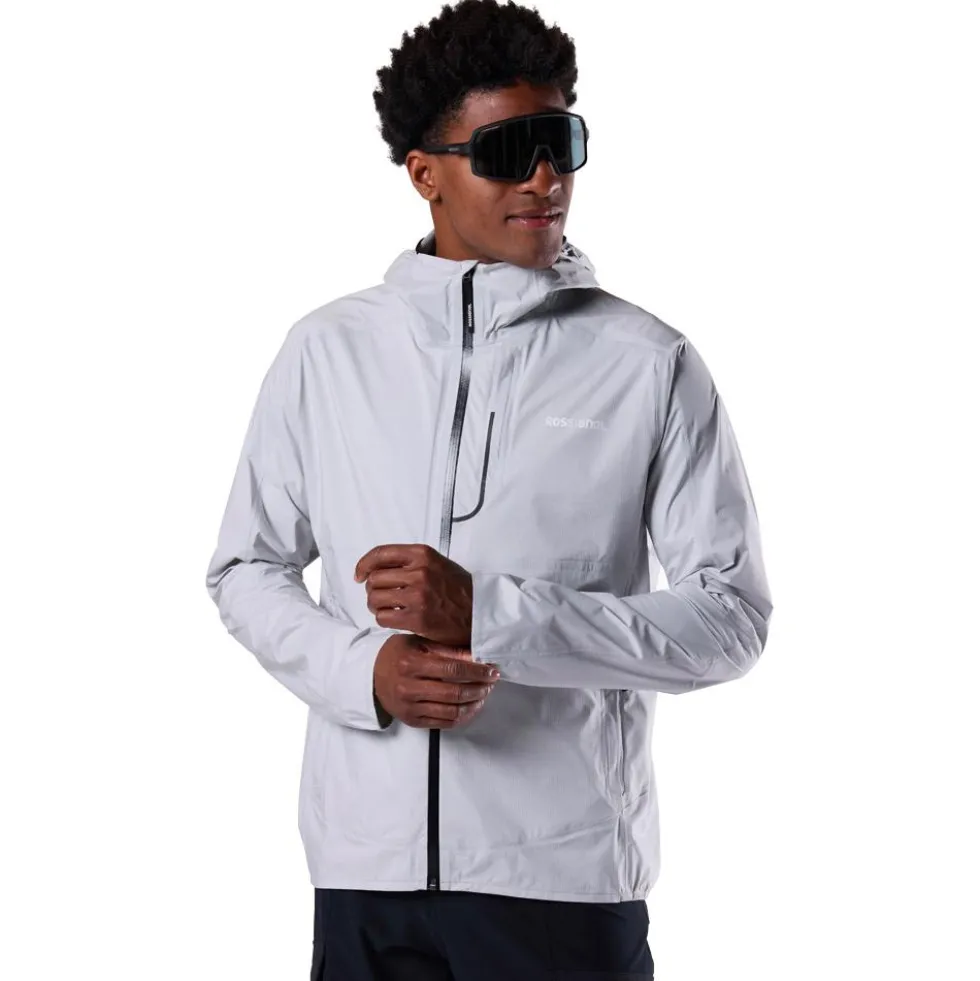 Giacca da trail Rossignol Rainproof 2.5L Light Grey