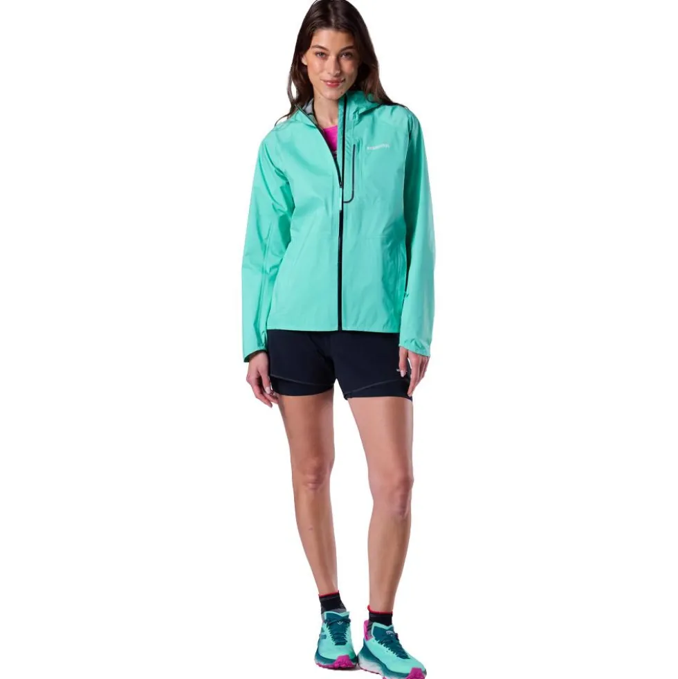 Giacca da trail Rossignol W's Rainproof 2.5L Jelly Mint