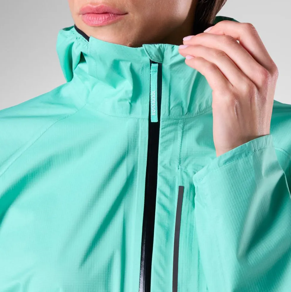 Giacca da trail Rossignol W's Rainproof 2.5L Jelly Mint
