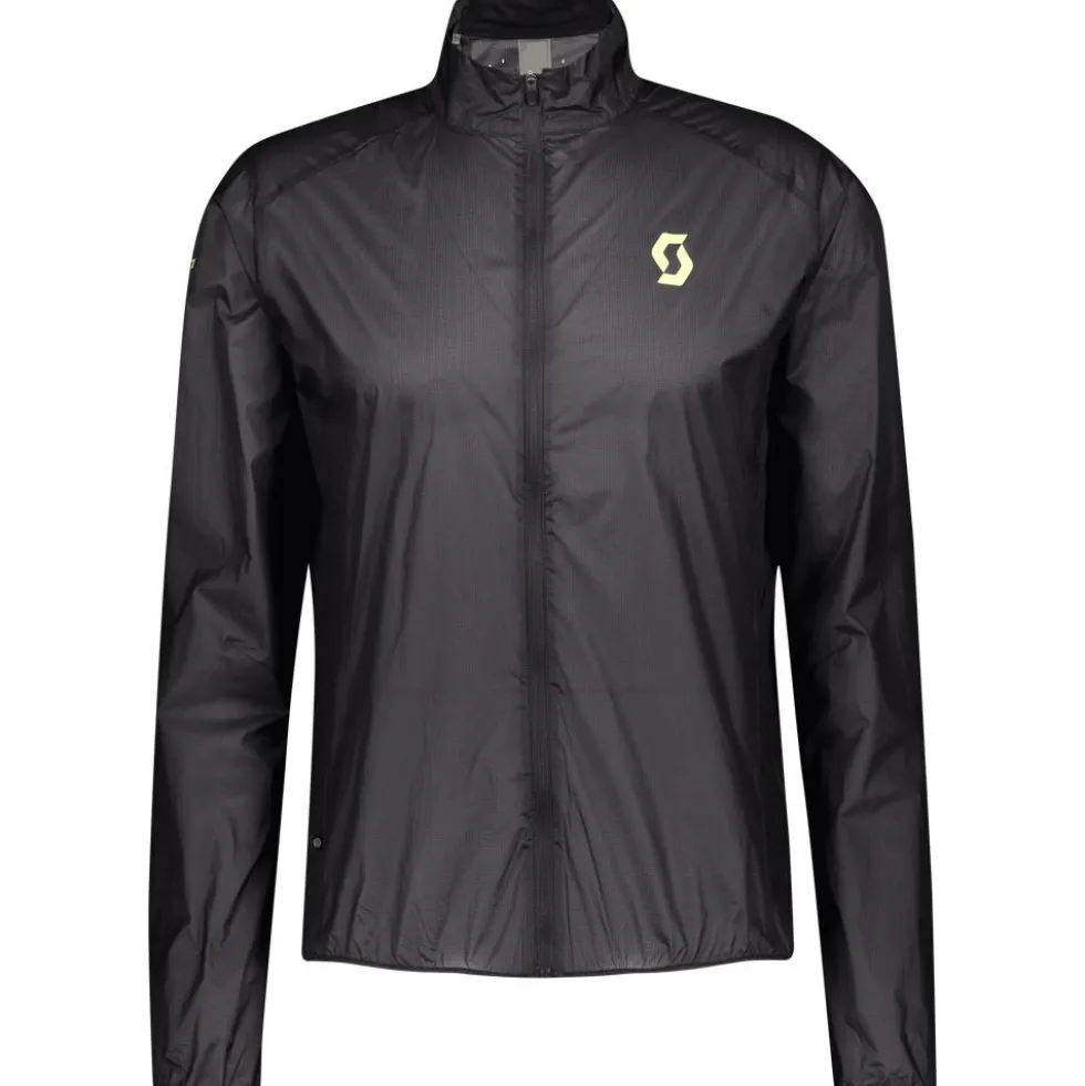 Giacca da trail Scott Jacket M's Rc Run Wb Black Yellow