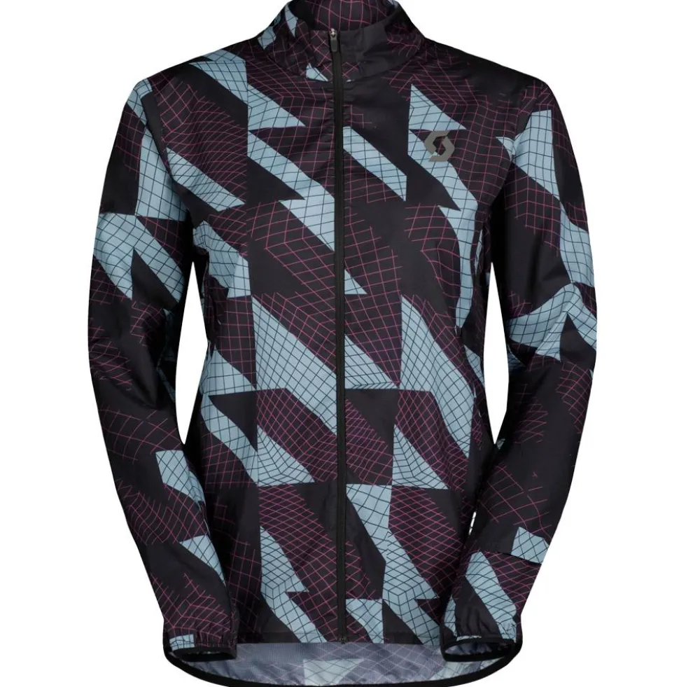 Giacca da trail Scott Jacket W's Endurance Tech Windbreak Black Morning Blue